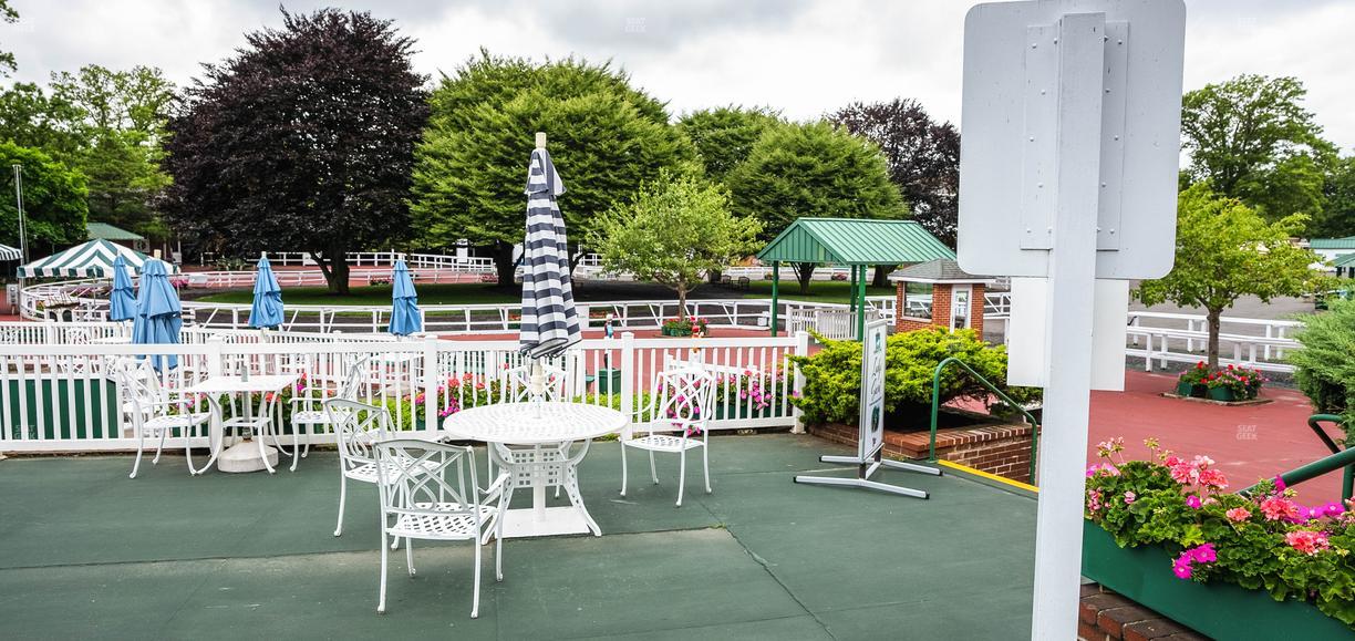 Monmouth Park - Section Ladys Secret Table 33 Seat View