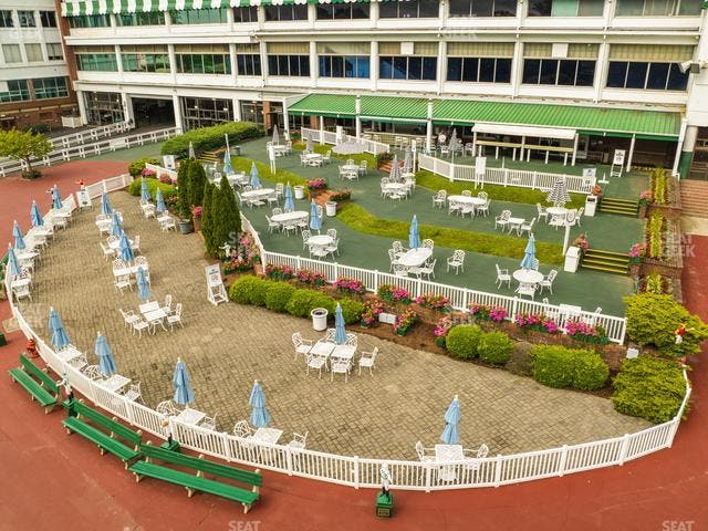 Monmouth Park - Section Ladys Secret Table 35 Seat View