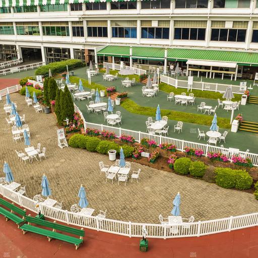 Monmouth Park - Section Ladys Secret Table 36 Seat View