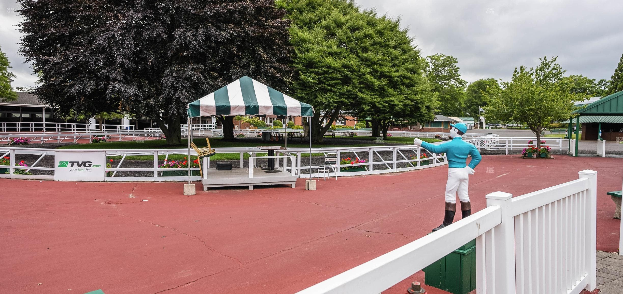 Monmouth Park - Section Ladys Secret Table 5 Seat View
