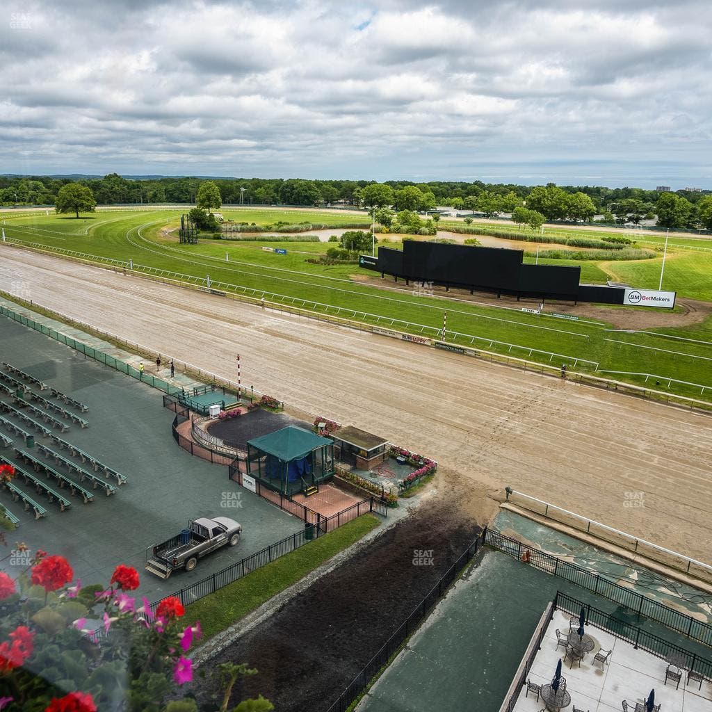 Monmouth Park - Section Omnibus Box Seat View