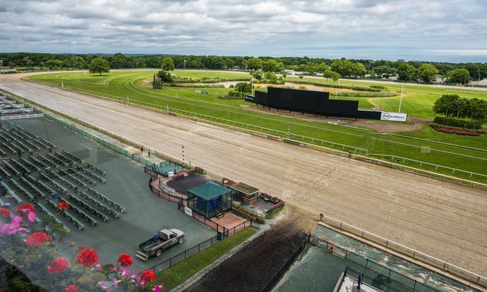 Monmouth Park - Section Omnibus Box Seat View