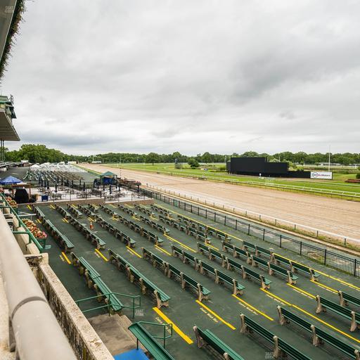 Monmouth Park - Section Patio Rooftop Terrace Seat View