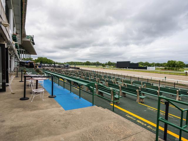 Monmouth Park - Section Patio Teletheater Seat View