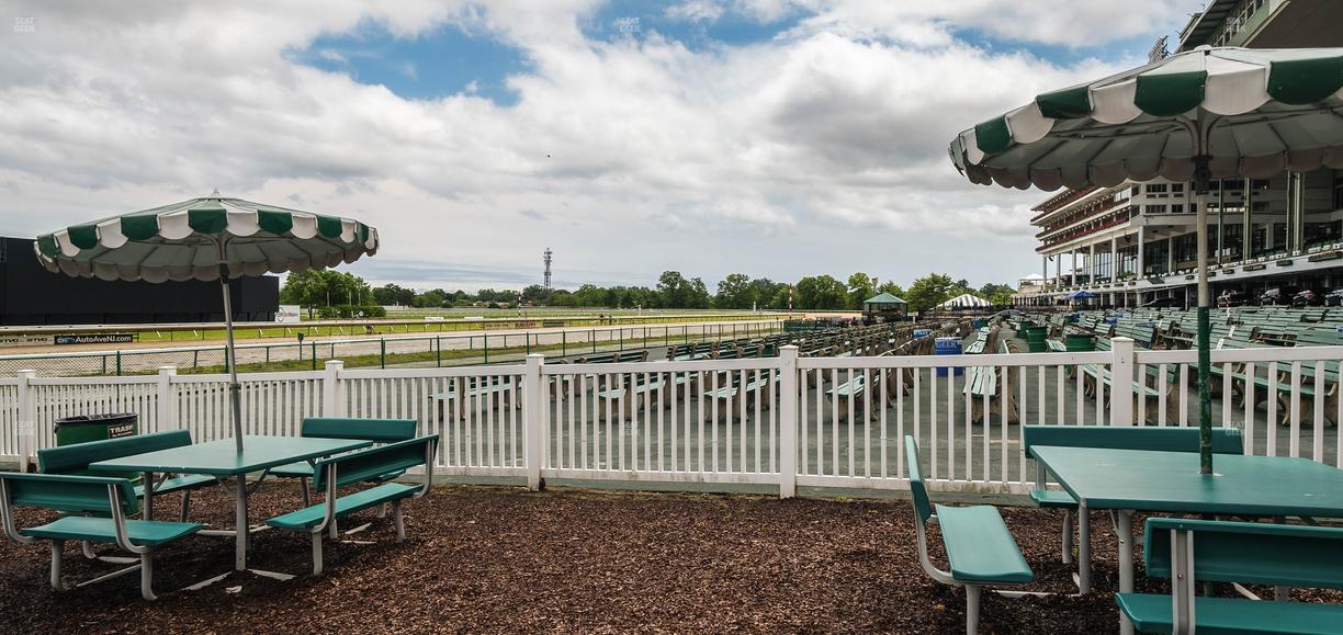 Monmouth Park - Section Picnic Area 00 Table 11 Seat View