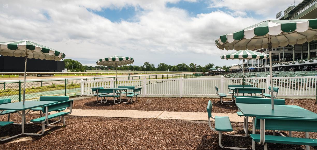 Monmouth Park - Section Picnic Area 00 Table 6 Seat View