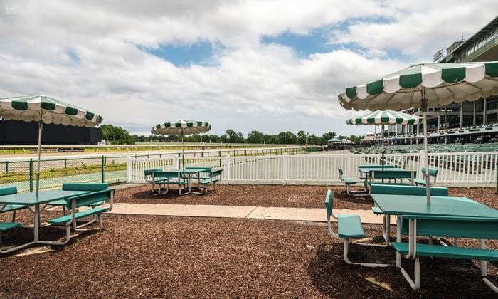 Monmouth Park - Section Picnic Area 00 Table 6 Seat View
