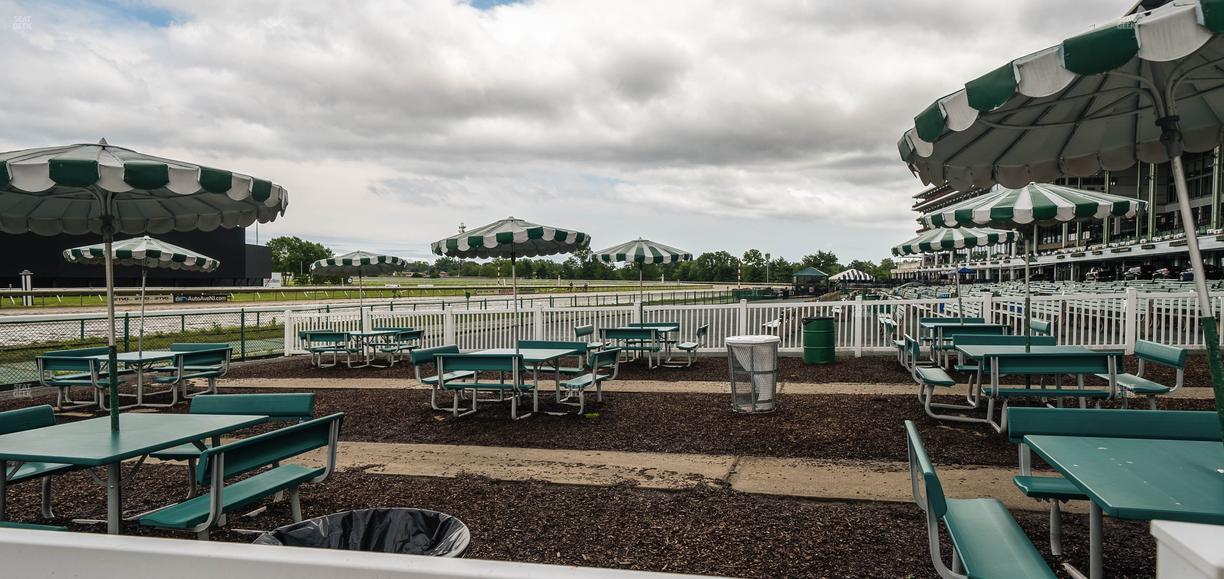Monmouth Park - Section Picnic Area 01 Table 10 Seat View