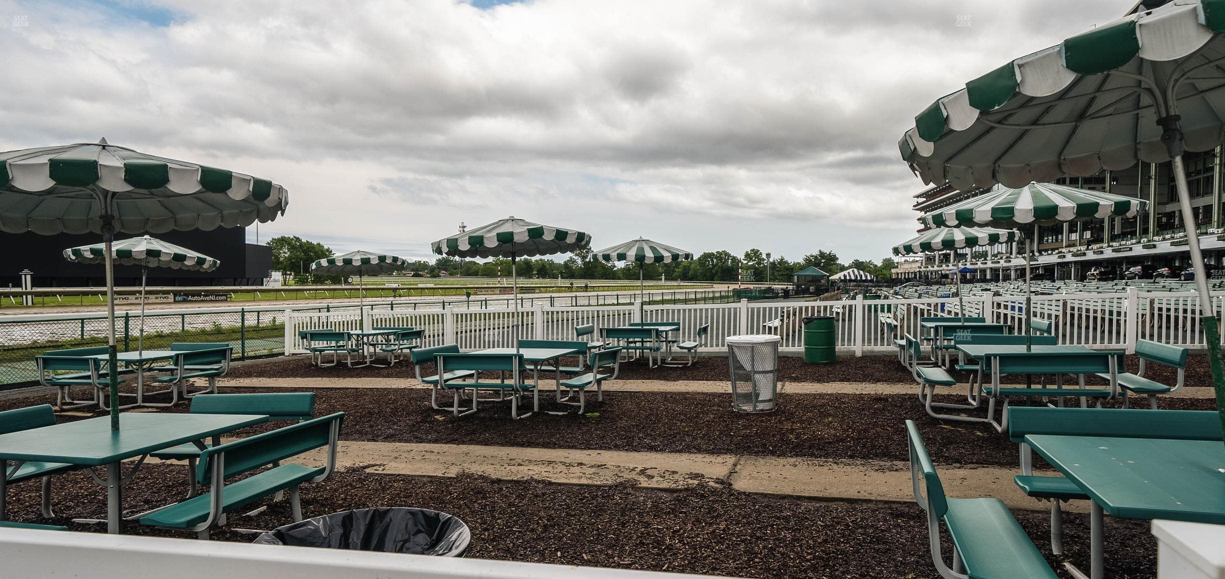 Monmouth Park - Section Picnic Area 01 Table 10 Seat View