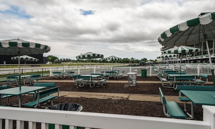 Monmouth Park - Section Picnic Area 01 Table 10 Seat View