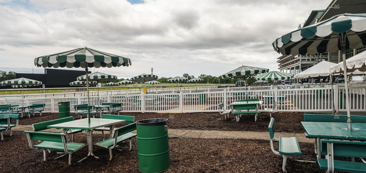 Monmouth Park - Section Picnic Area 01 Table 12 Seat View