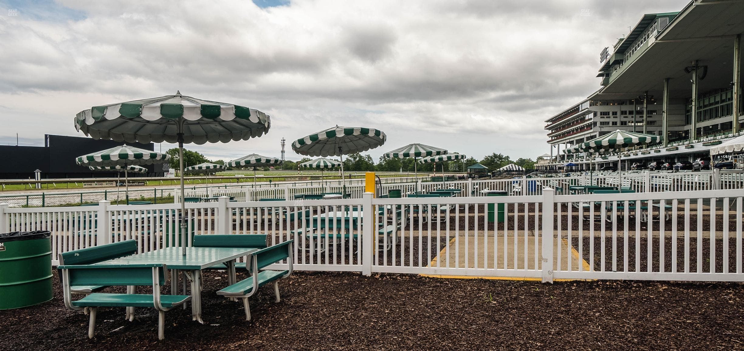 Monmouth Park - Section Picnic Area 01 Table 13 Seat View