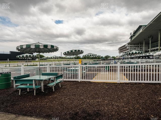 Monmouth Park - Section Picnic Area 01 Table 13 Seat View