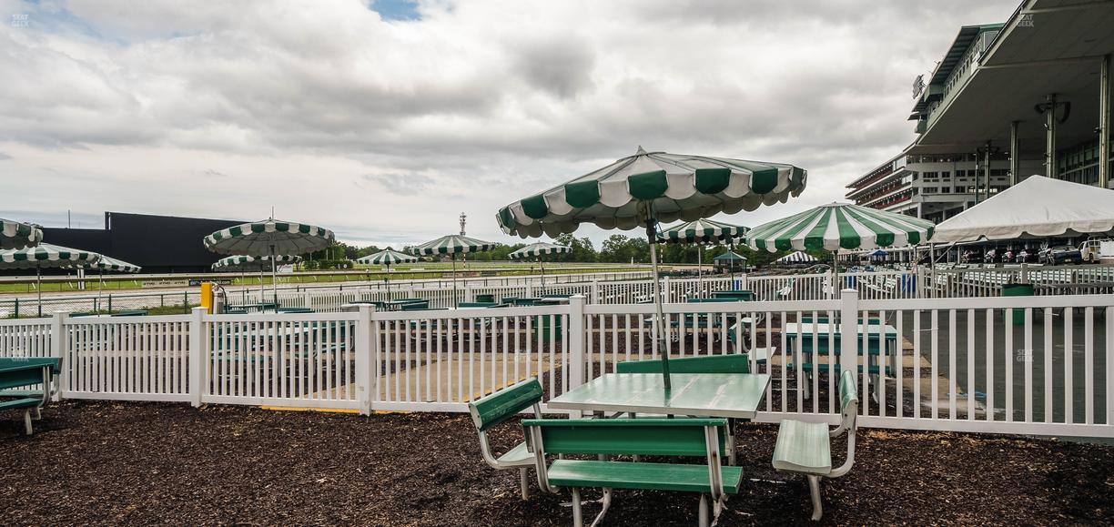 Monmouth Park - Section Picnic Area 01 Table 14 Seat View