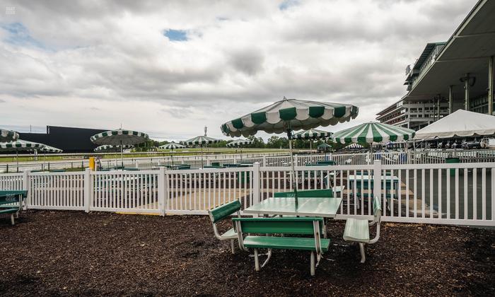 Monmouth Park - Section Picnic Area 01 Table 14 Seat View