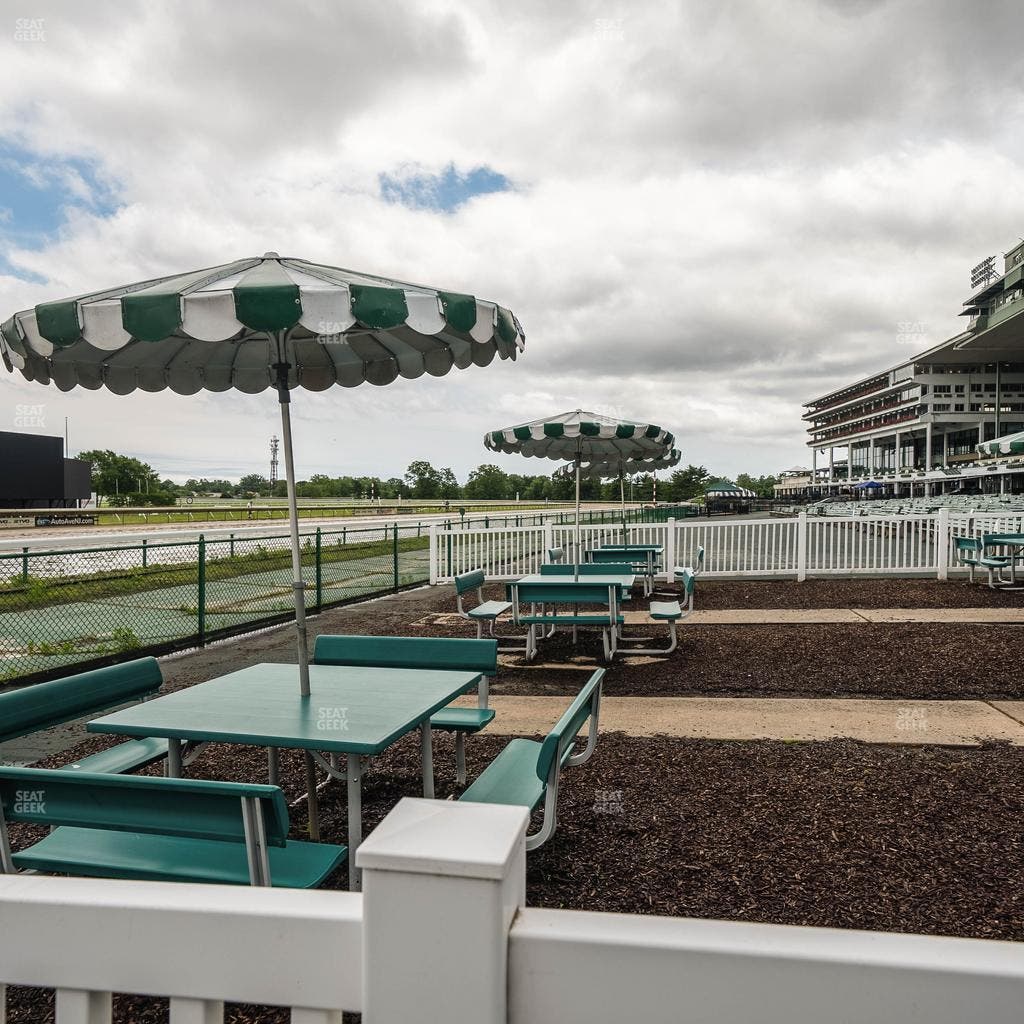Monmouth Park - Section Picnic Area 01 Table 4 Seat View