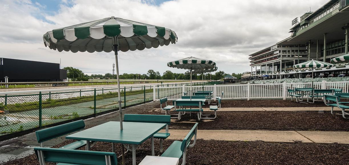Monmouth Park - Section Picnic Area 01 Table 4 Seat View
