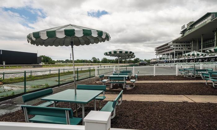 Monmouth Park - Section Picnic Area 01 Table 4 Seat View