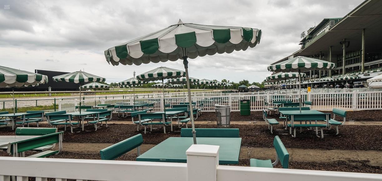 Monmouth Park - Section Picnic Area 02 Table 10 Seat View
