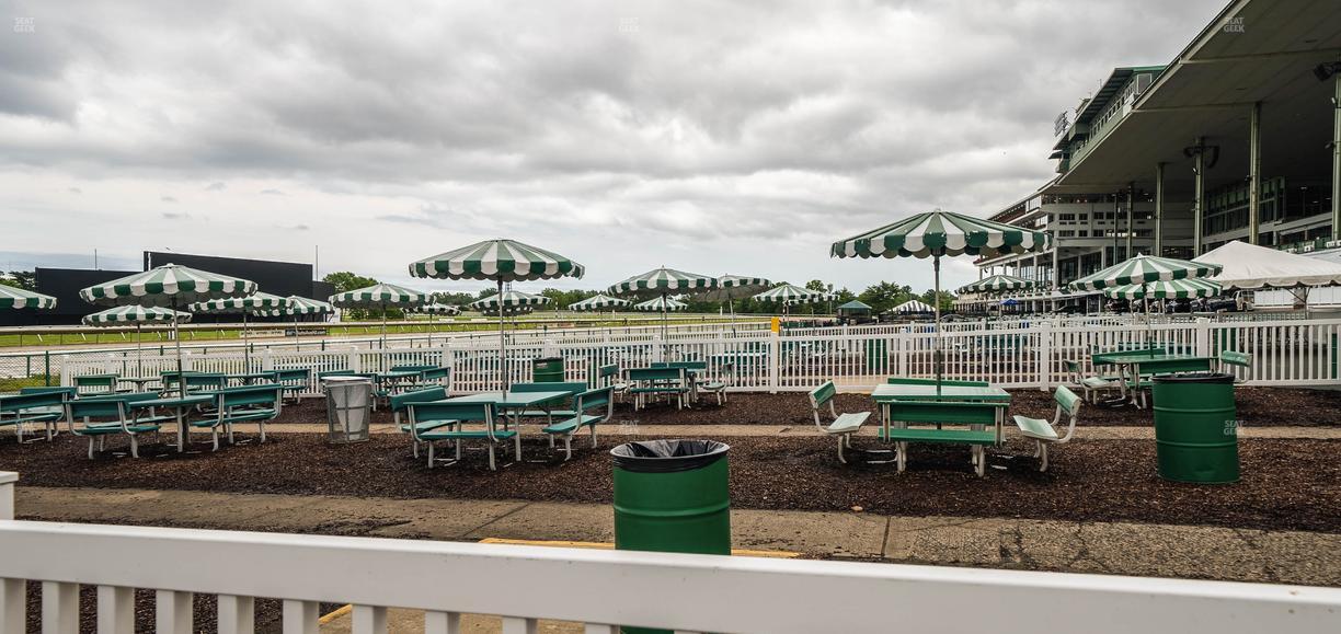 Monmouth Park - Section Picnic Area 02 Table 13 Seat View