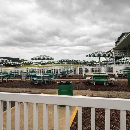 Monmouth Park - Section Picnic Area 02 Table 13 Seat View