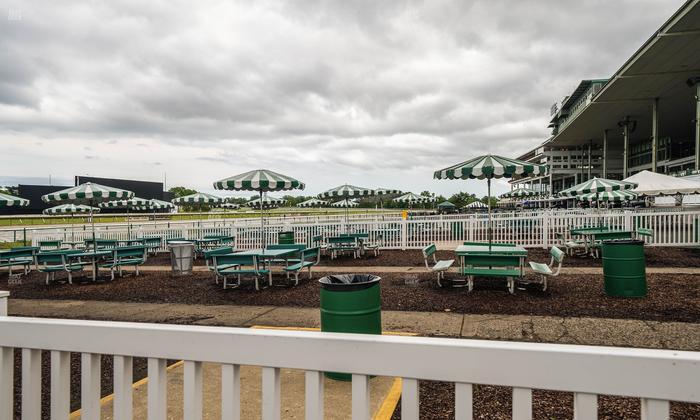 Monmouth Park - Section Picnic Area 02 Table 13 Seat View