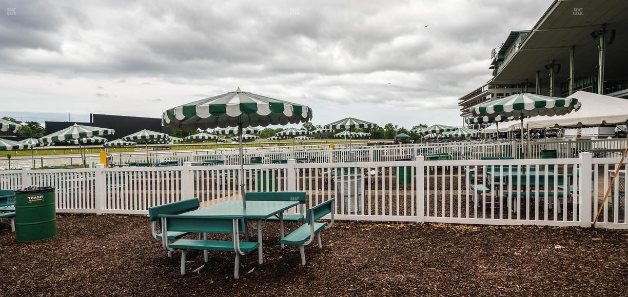 Monmouth Park - Section Picnic Area 02 Table 14 Seat View