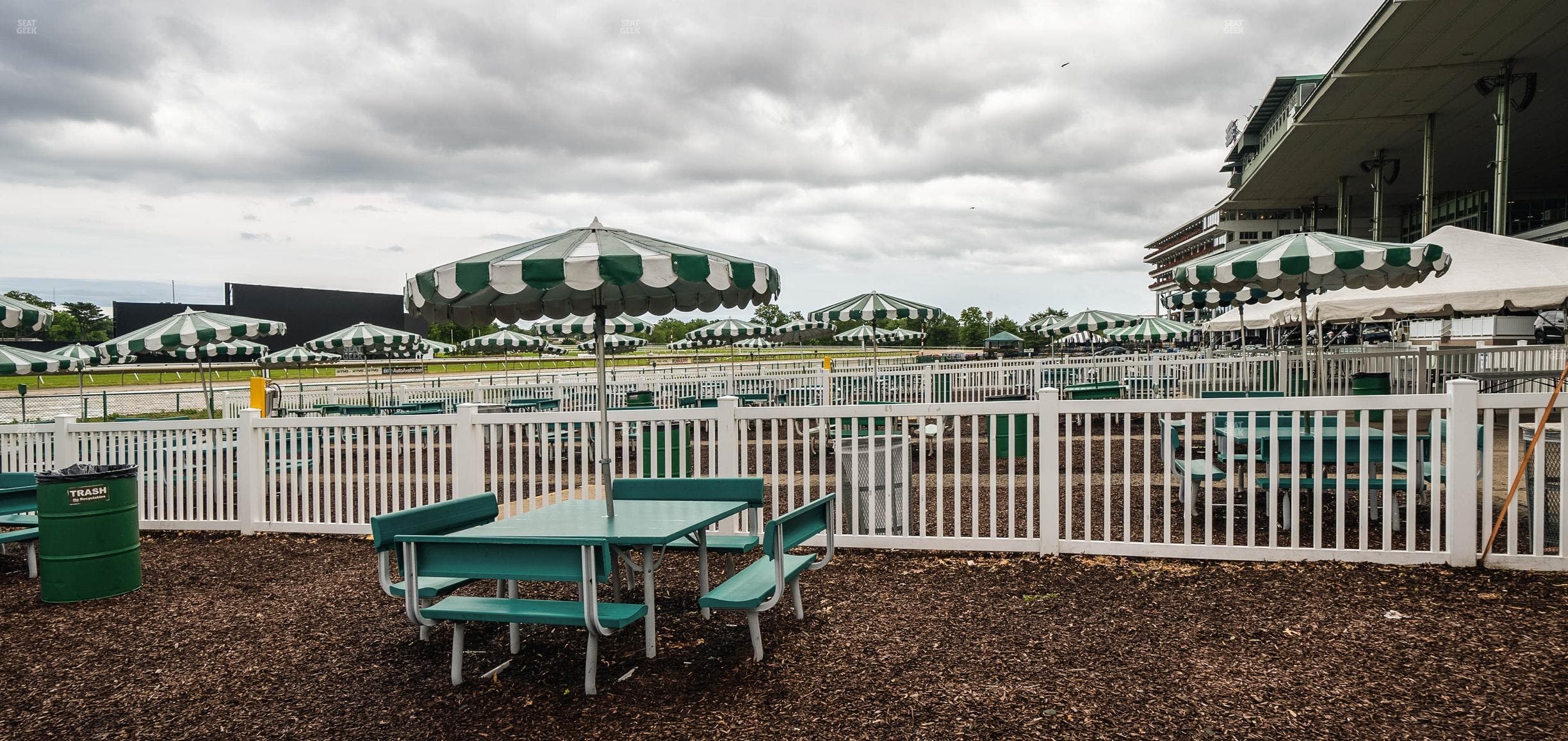 Monmouth Park - Section Picnic Area 02 Table 14 Seat View