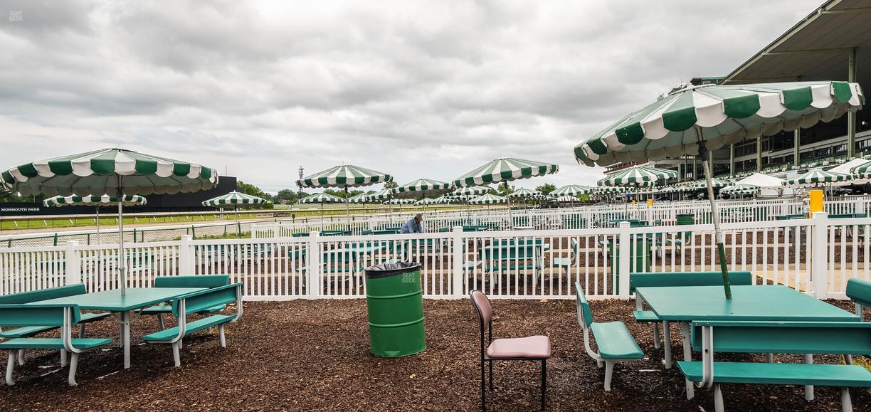 Monmouth Park - Section Picnic Area 03 Table 10 Seat View