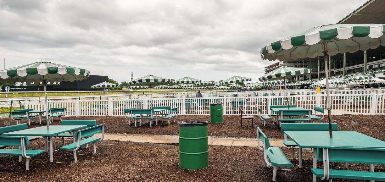 Monmouth Park - Section Picnic Area 03 Table 11 Seat View