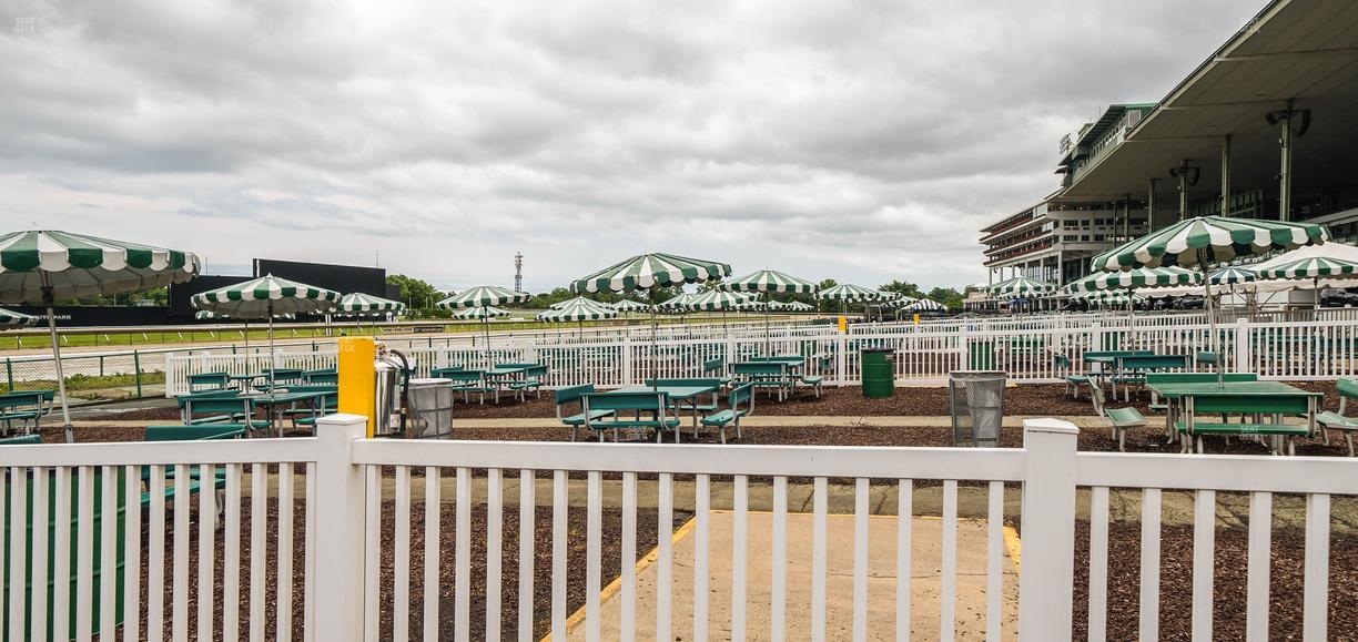 Monmouth Park - Section Picnic Area 03 Table 13 Seat View