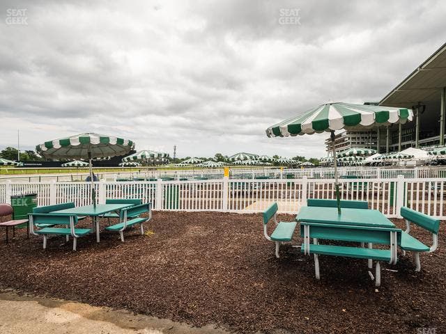 Monmouth Park - Section Picnic Area 03 Table 14 Seat View