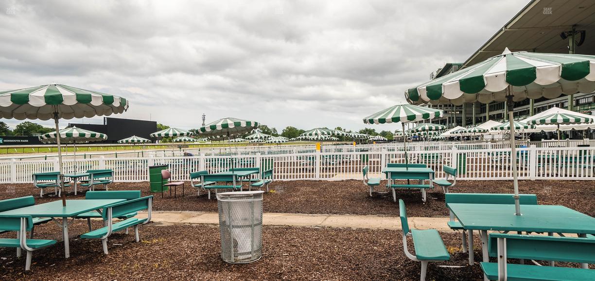 Monmouth Park - Section Picnic Area 03 Table 15 Seat View