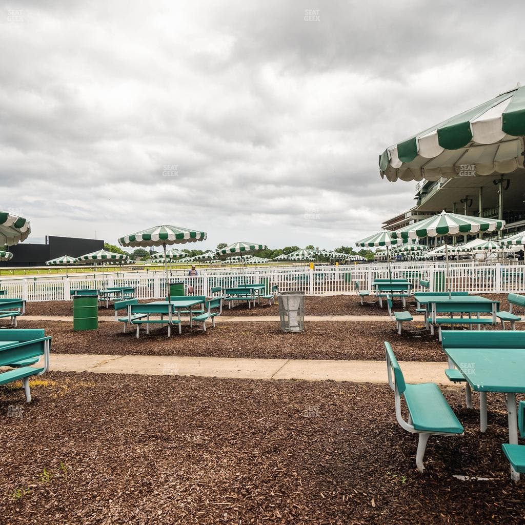 Monmouth Park - Section Picnic Area 03 Table 16 Seat View
