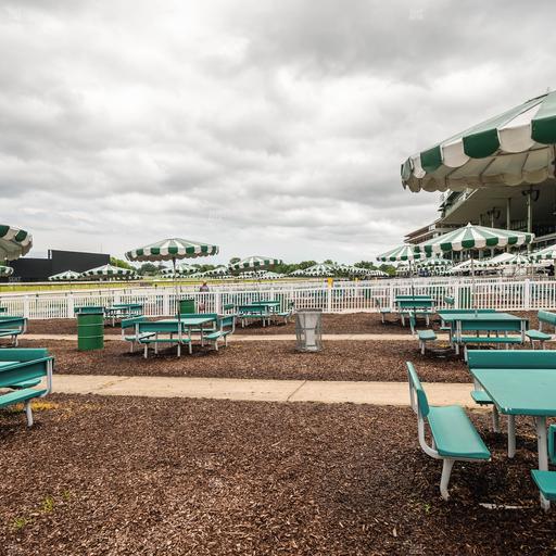 Monmouth Park - Section Picnic Area 03 Table 16 Seat View