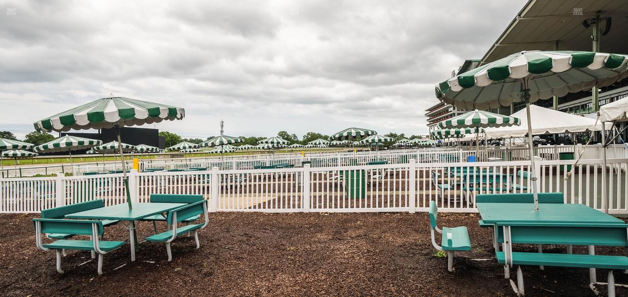 Monmouth Park - Section Picnic Area 03 Table 18 Seat View