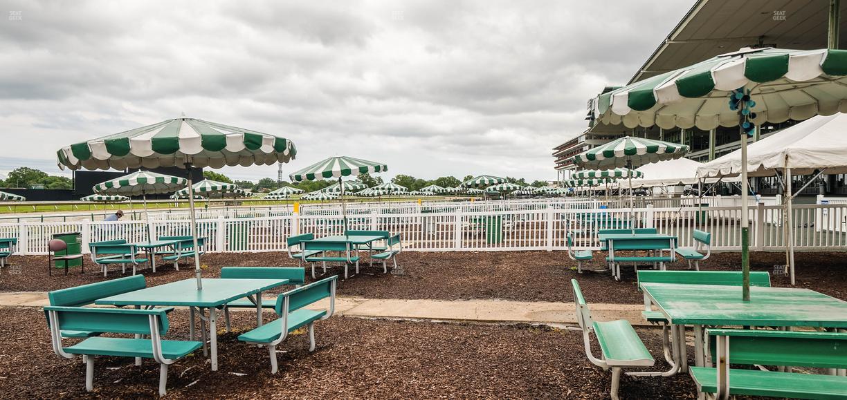 Monmouth Park - Section Picnic Area 03 Table 19 Seat View