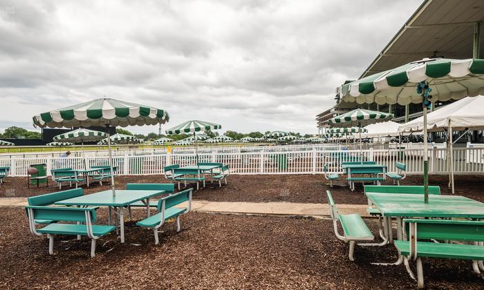 Monmouth Park - Section Picnic Area 03 Table 19 Seat View