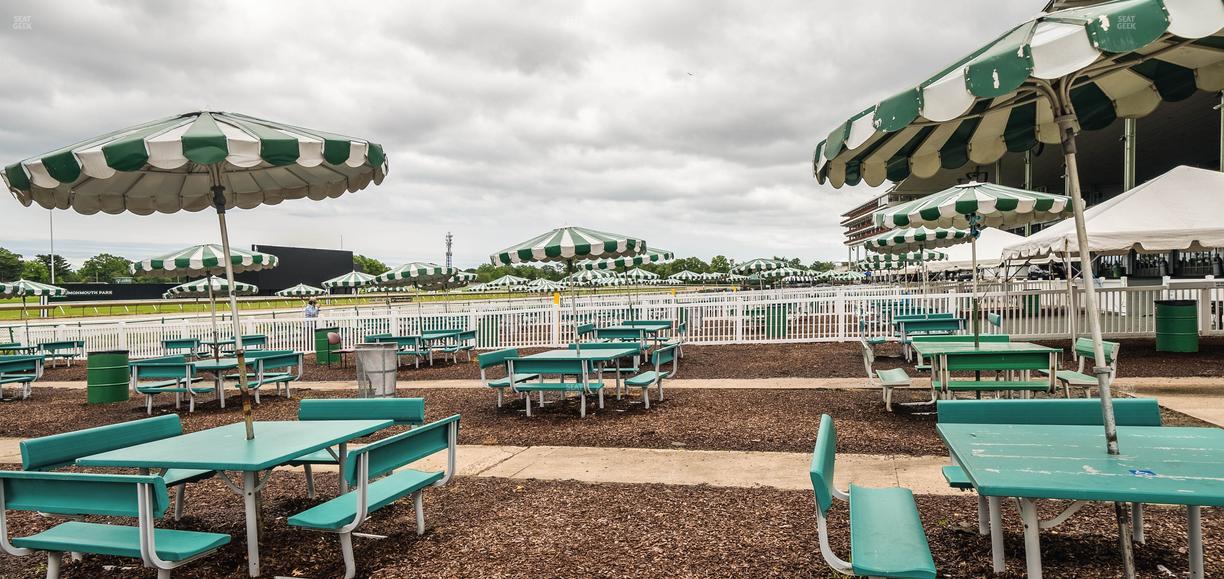 Monmouth Park - Section Picnic Area 03 Table 20 Seat View