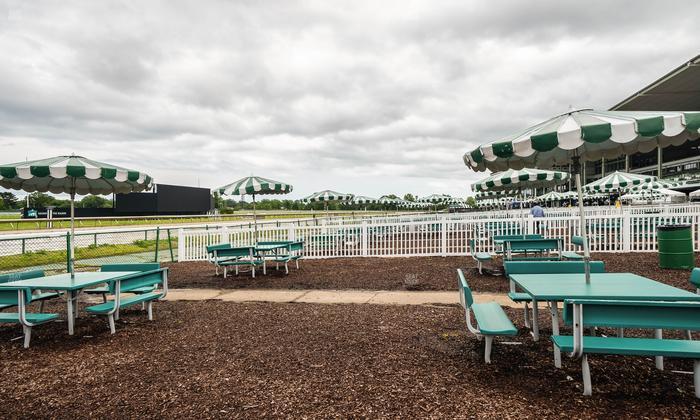 Monmouth Park - Section Picnic Area 03 Table 7 Seat View