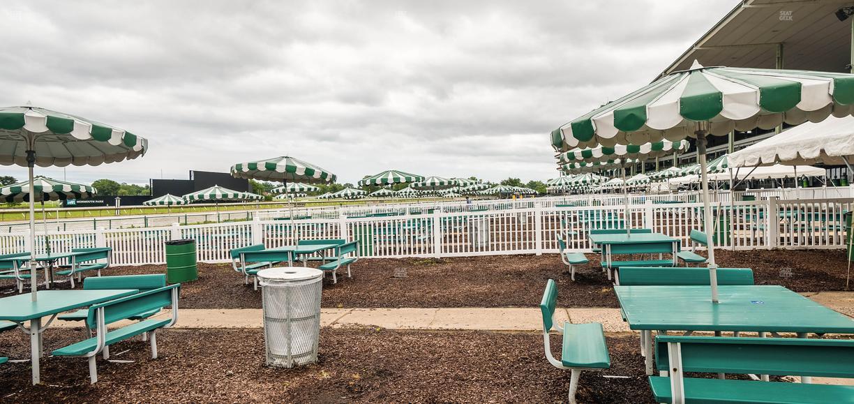 Monmouth Park - Section Picnic Area 04 Table 12 Seat View