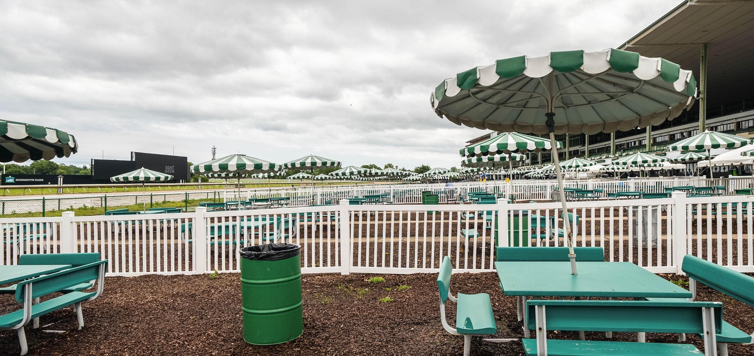 Monmouth Park - Section Picnic Area 04 Table 8 Seat View