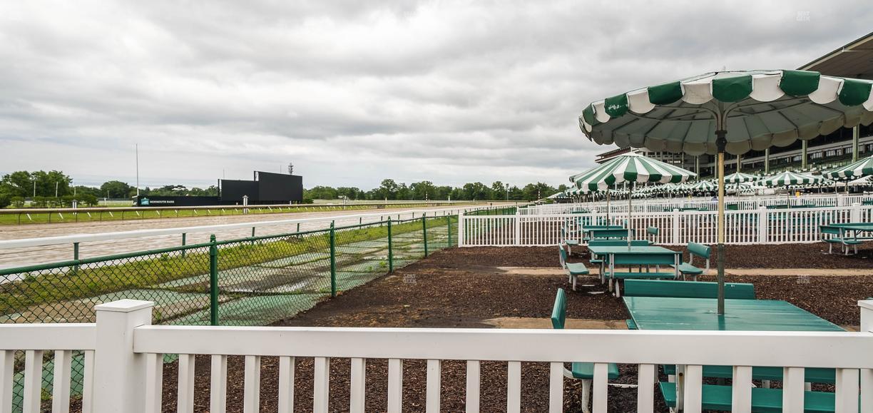 Monmouth Park - Section Picnic Area 05 Table 1 Seat View