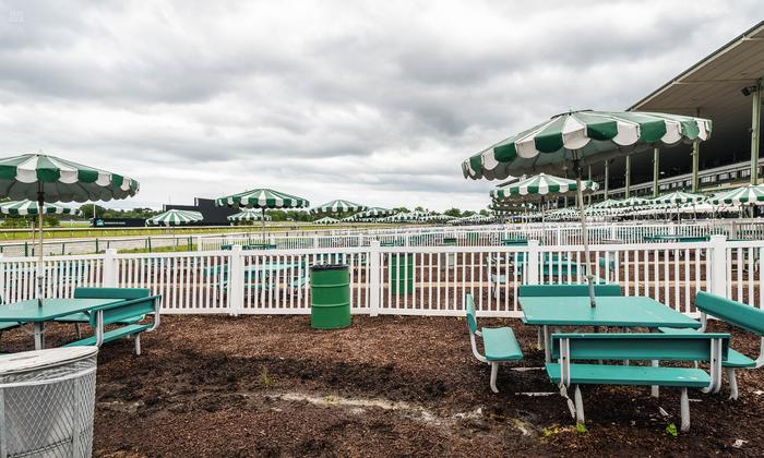Monmouth Park - Section Picnic Area 05 Table 10 Seat View