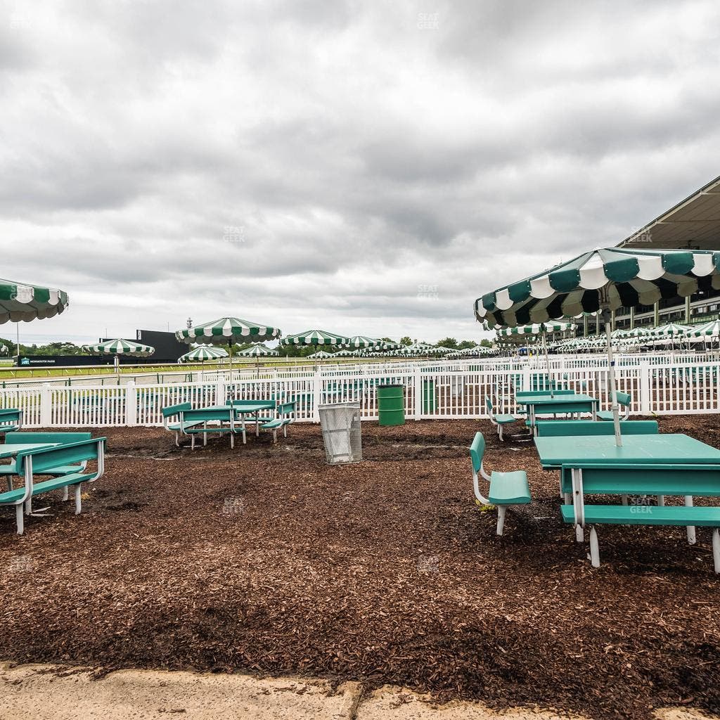Monmouth Park - Section Picnic Area 05 Table 11 Seat View