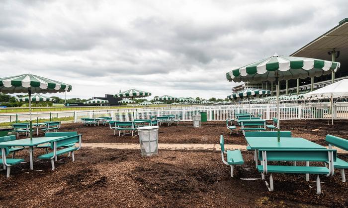 Monmouth Park - Section Picnic Area 05 Table 12 Seat View