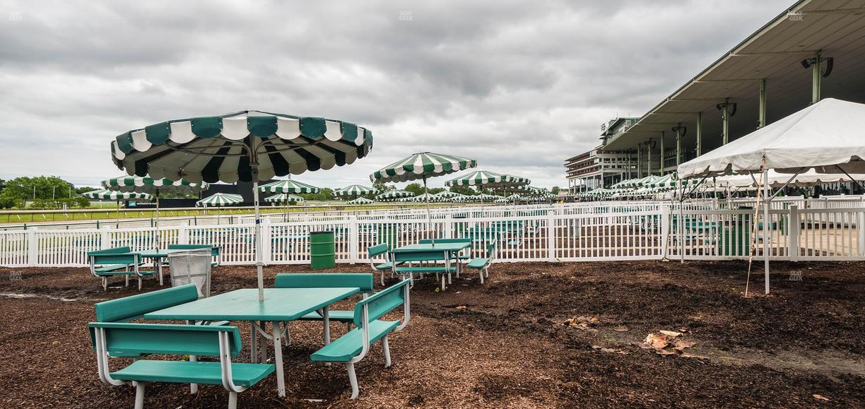 Monmouth Park - Section Picnic Area 05 Table 14 Seat View