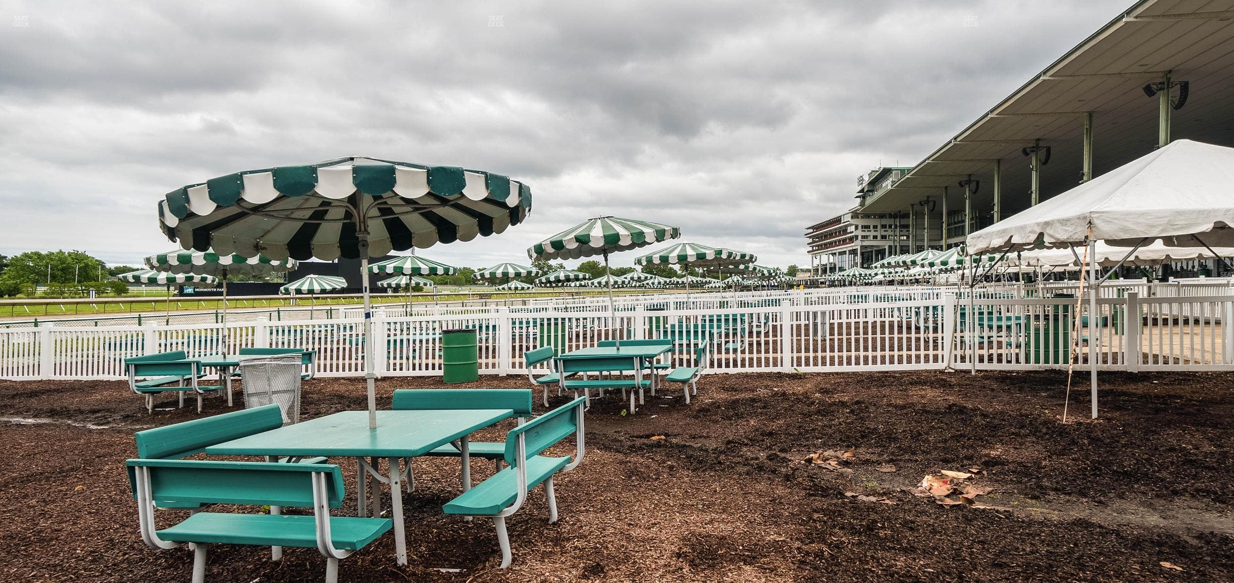 Monmouth Park - Section Picnic Area 05 Table 14 Seat View