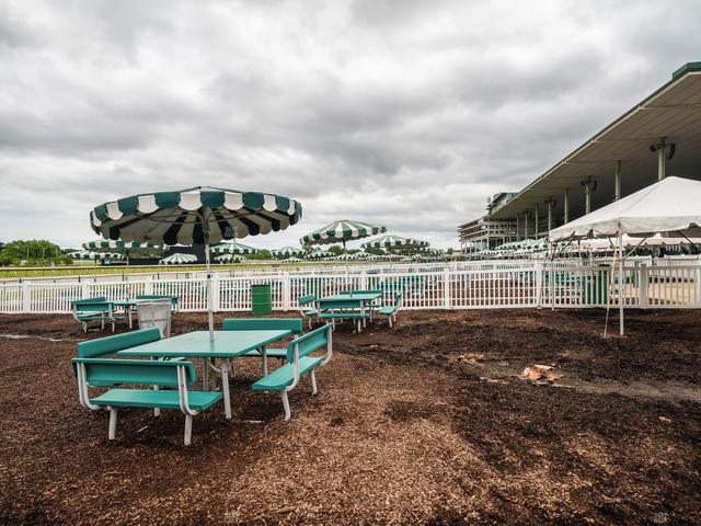 Monmouth Park - Section Picnic Area 05 Table 14 Seat View