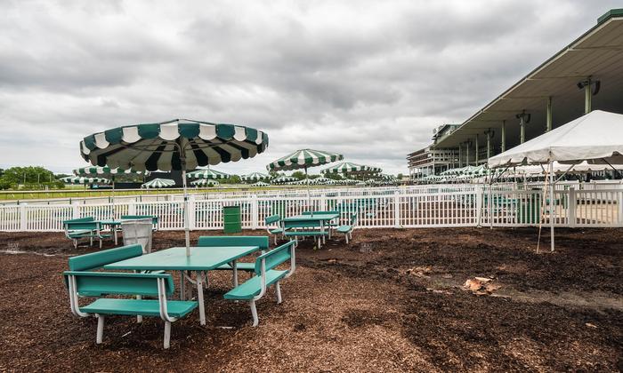 Monmouth Park - Section Picnic Area 05 Table 14 Seat View
